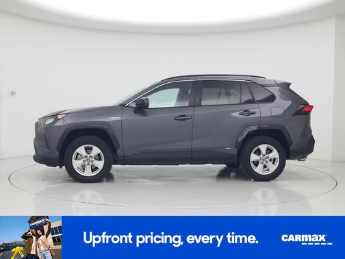 Gray 2021 Toyota RAV4 Hybrid LE