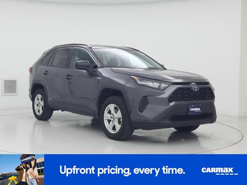 Gray 2021 Toyota RAV4 Hybrid LE