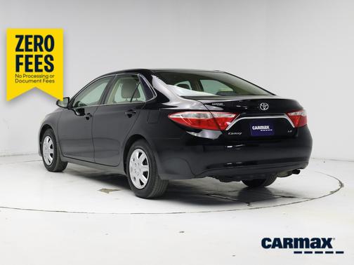 Black 2015 Toyota Camry LE