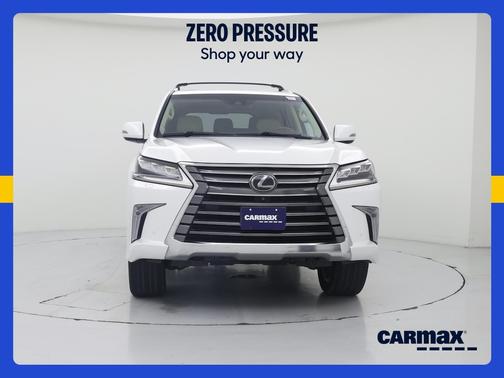 White 2019 Lexus LX 570