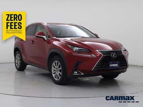 Red 2020 Lexus NX 300