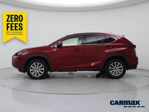 Red 2020 Lexus NX 300