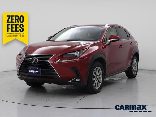 Red 2020 Lexus NX 300