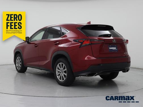 Red 2020 Lexus NX 300