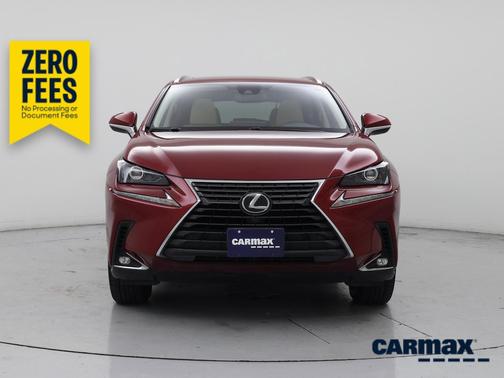 Red 2020 Lexus NX 300