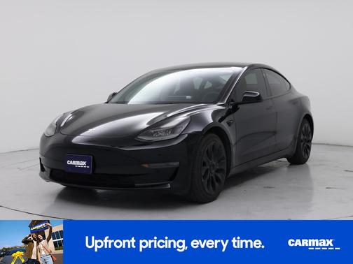 Black 2022 Tesla Model 3 Long Range