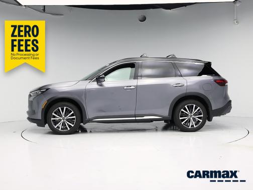 Gray 2025 INFINITI QX60 Autograph