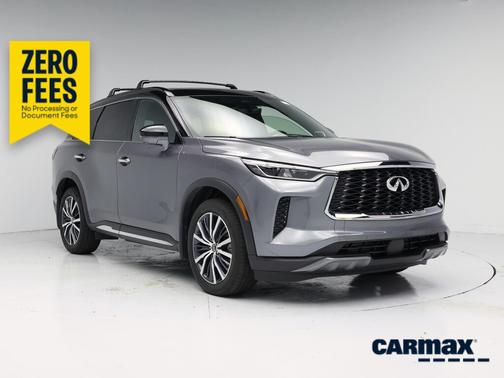 Gray 2025 INFINITI QX60 Autograph