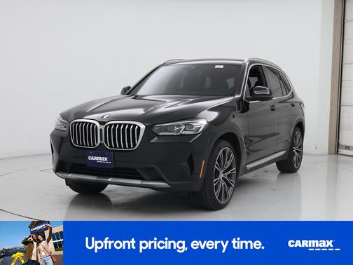 Black 2022 BMW X3 XDrive30i