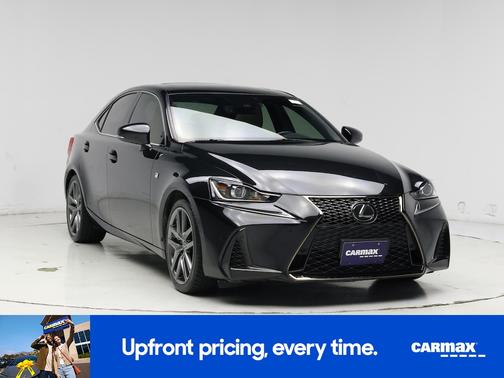Black 2020 Lexus IS 350 F-Sport