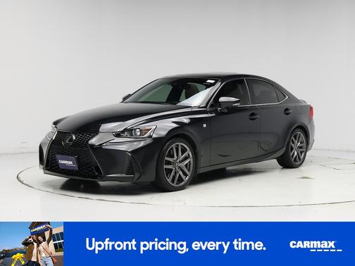 Black 2020 Lexus IS 350 F-Sport