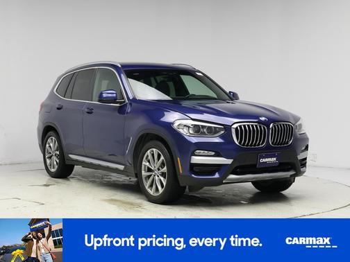 Blue 2019 BMW X3 sDrive30i