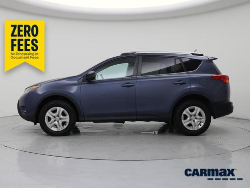 Blue 2014 Toyota RAV4 LE