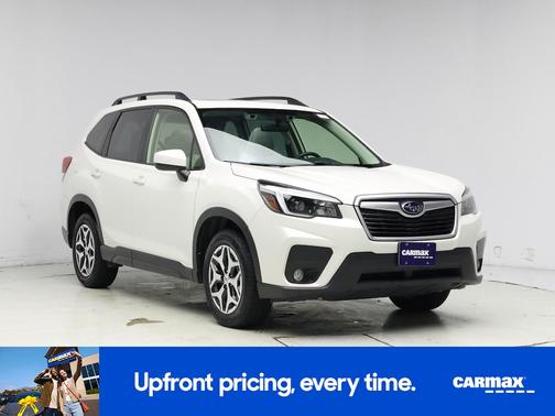 White 2021 Subaru Forester Premium