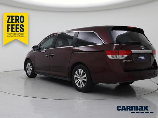 Burgundy 2015 Honda Odyssey EX-L