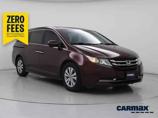 Burgundy 2015 Honda Odyssey EX-L