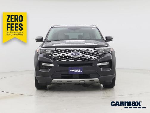 Black 2022 Ford Explorer Platinum