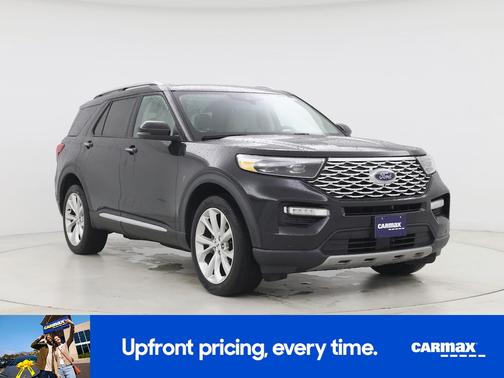 Black 2022 Ford Explorer Platinum