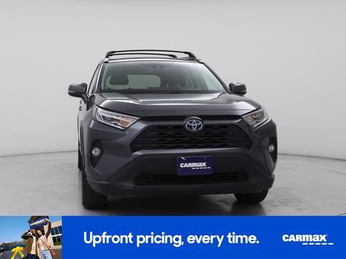 Gray 2021 Toyota RAV4 Hybrid XLE Premium