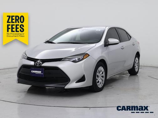 Silver 2017 Toyota Corolla LE