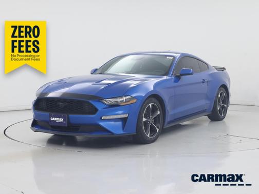 Blue 2021 Ford Mustang Ecoboost