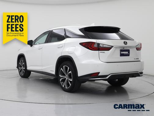 White 2021 Lexus RX 450h