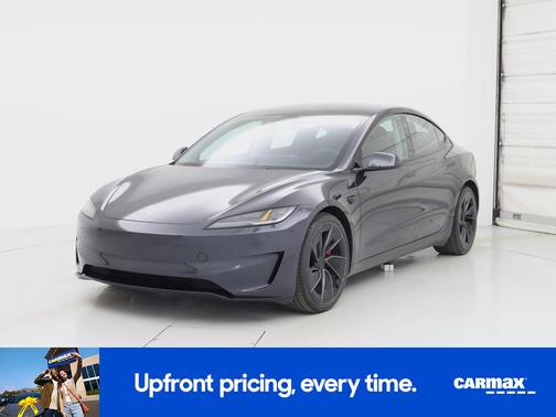 Gray 2025 Tesla Model 3 Performance