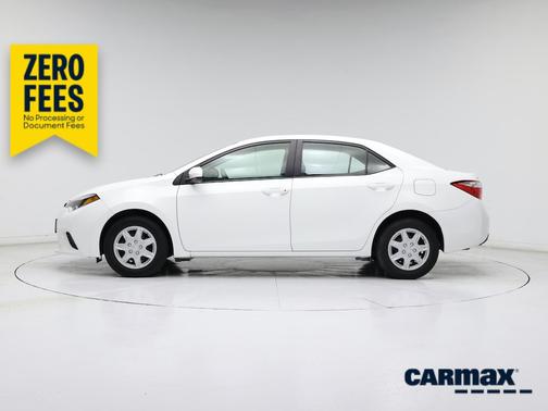 White 2016 Toyota Corolla L
