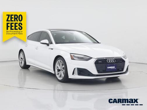 White 2021 Audi A5 Sportback Premium