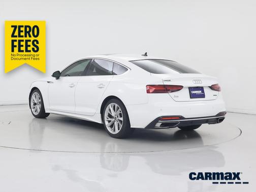 White 2021 Audi A5 Sportback Premium