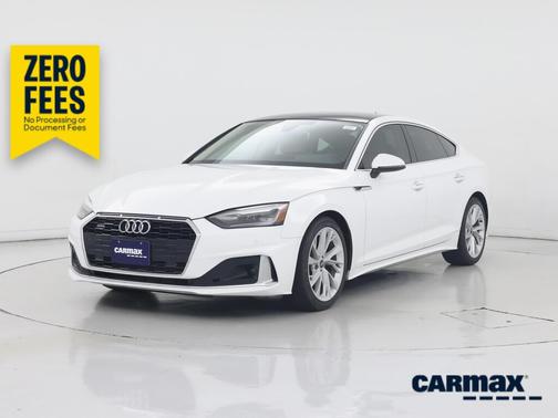 White 2021 Audi A5 Sportback Premium