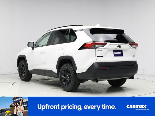 White 2021 Toyota RAV4 LE