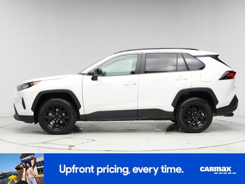 White 2021 Toyota RAV4 LE