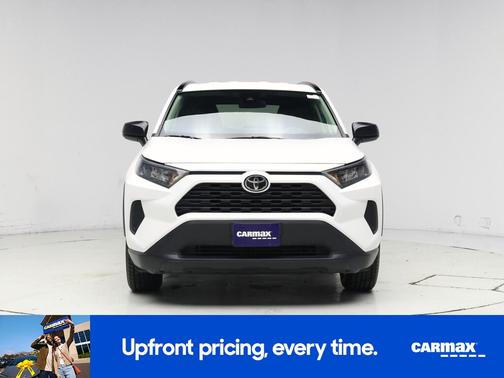 White 2021 Toyota RAV4 LE