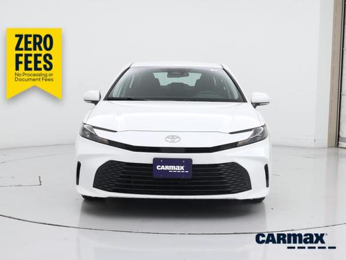 White 2025 Toyota Camry LE