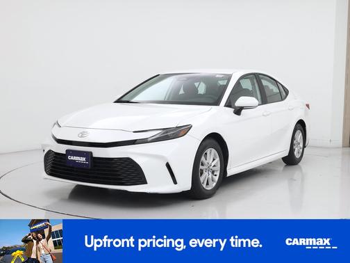 White 2025 Toyota Camry LE
