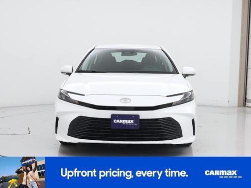 White 2025 Toyota Camry LE