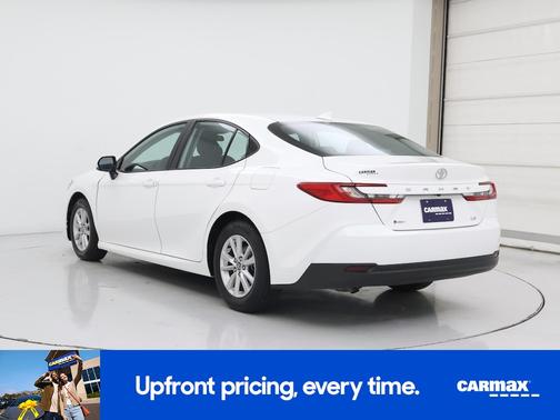 White 2025 Toyota Camry LE