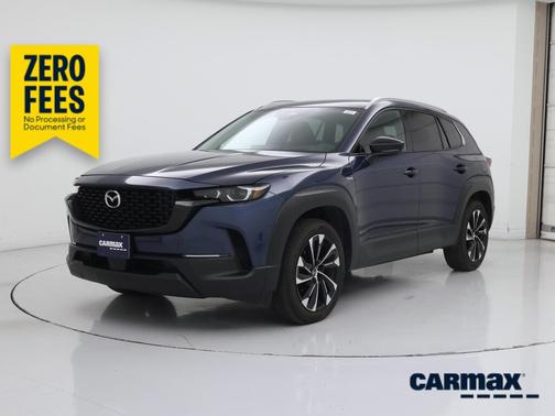Blue 2025 Mazda CX-50 Hybrid Premium Plus