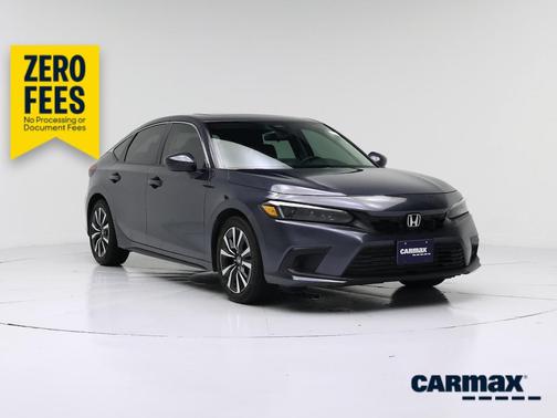 Gray 2023 Honda Civic EX-L