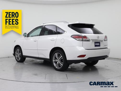 White 2015 Lexus RX 350