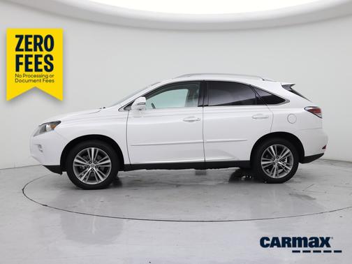 White 2015 Lexus RX 350