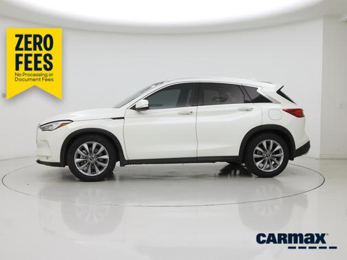 White 2021 INFINITI QX50 Luxe