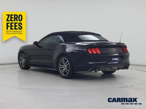 Black 2017 Ford Mustang Ecoboost Premium