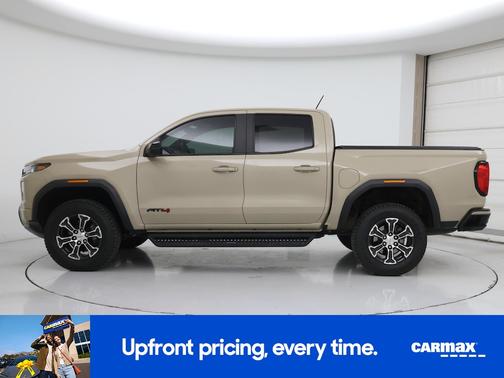 Tan 2023 GMC Canyon AT4