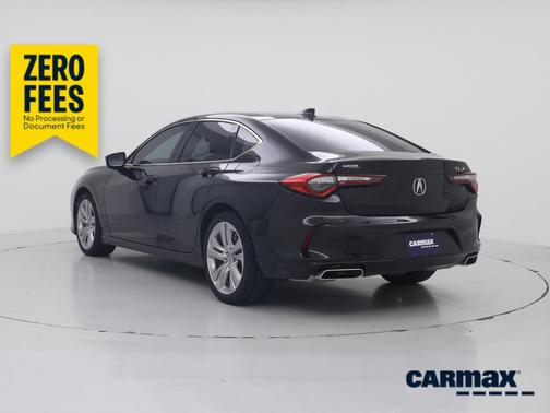 Black 2021 Acura TLX Technology