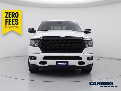 White 2022 RAM 1500 Lonestar