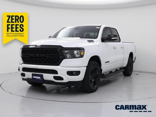 White 2022 RAM 1500 Lonestar