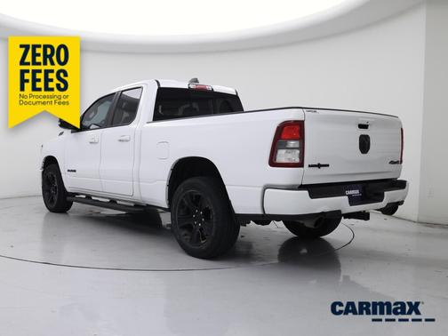 White 2022 RAM 1500 Lonestar