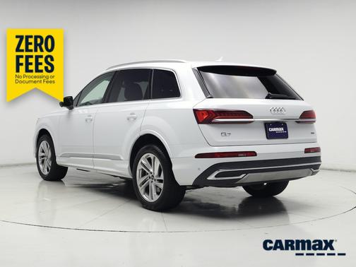 White 2021 Audi Q7 Prestige